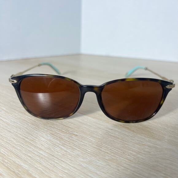 Tiffany & Co TF2096-H 8015 Sunglasses W/ ISSUE Tortoise Shell 52-17-140 main image 11